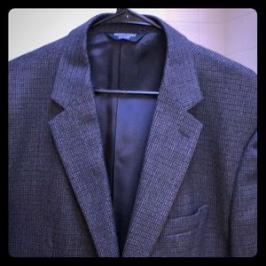 Pronto Uomo Couture 100% Lambs Wool blazer 46L EUC